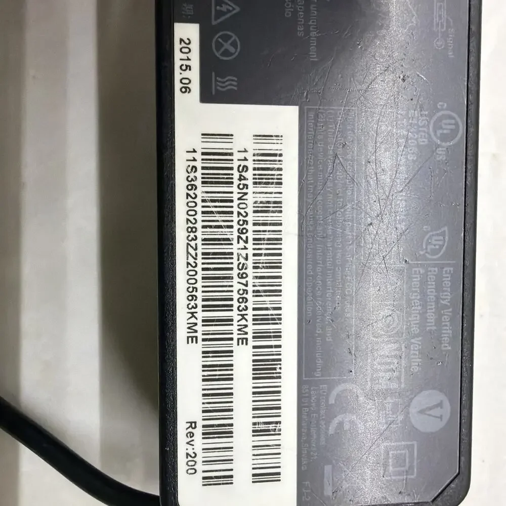 ADLX65NLC2A LENOVO AC ADAPTER 20V 730-15IKB 81CU 1650-71 36200283 TEST WORKING